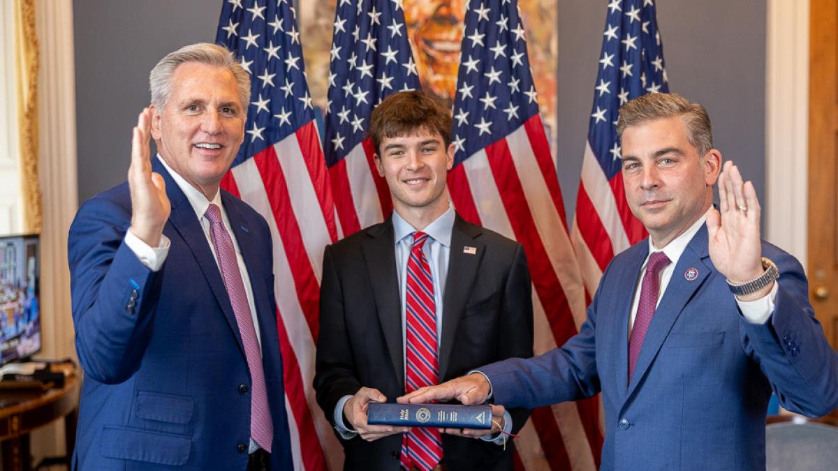 Rep. Carey Oath of Office