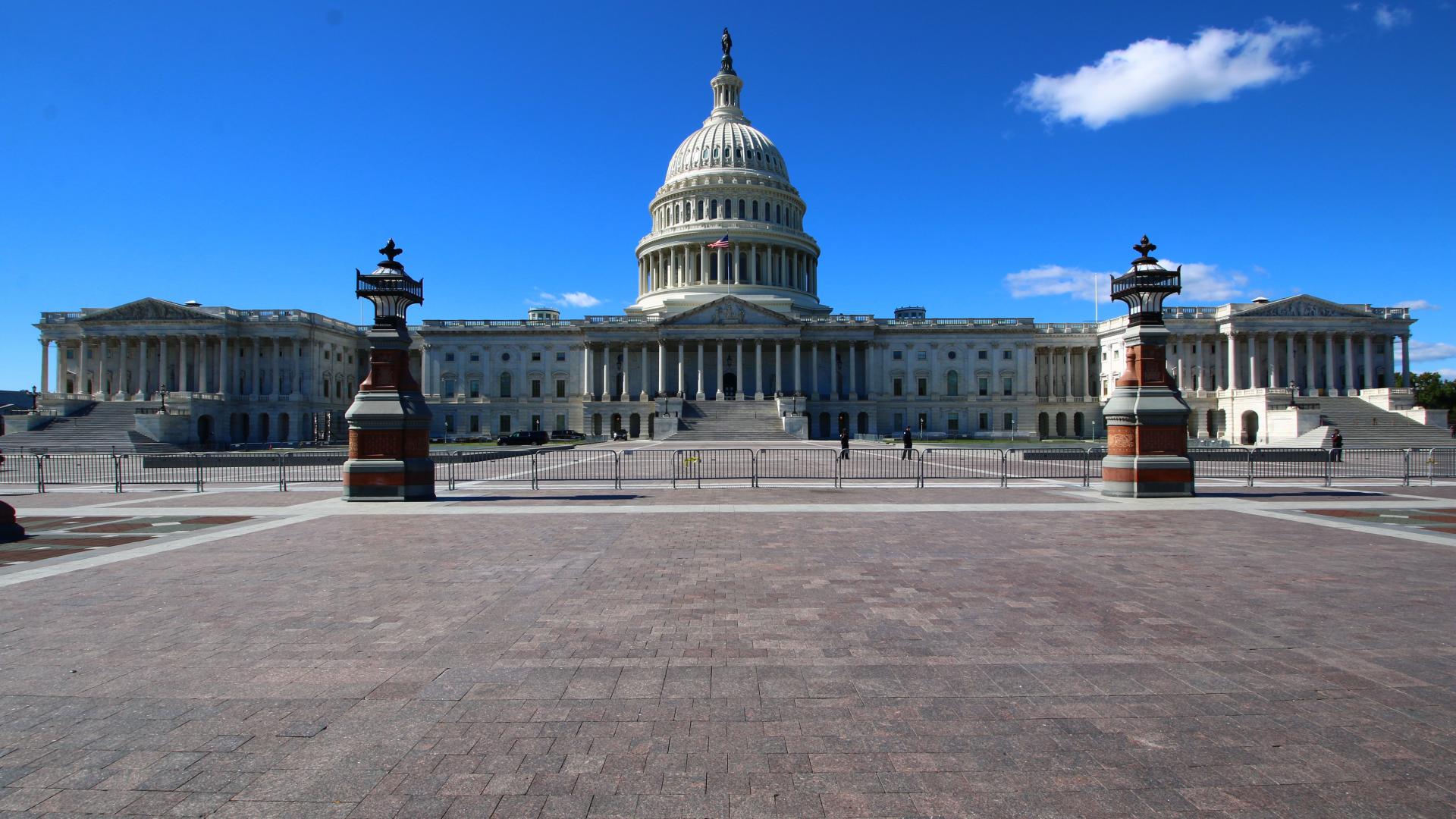 Front view of the Capitol